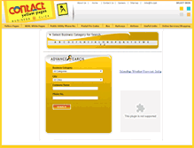 Tablet Screenshot of contactyellowpages.com